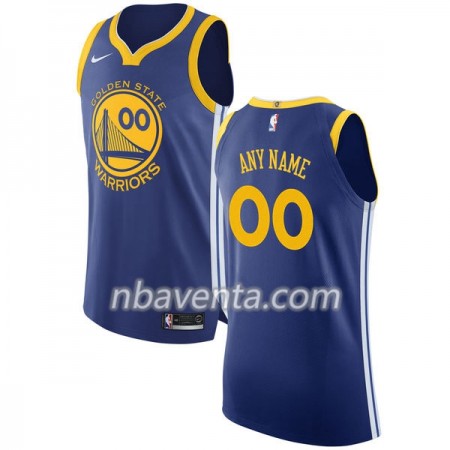 Camiseta Hombre Golden State Warriors Personalizadas Nike 2017-18 Azul Swingman Camiseta Hombre Golden State Warriors Personalizadas Nike 2017-18 Azul Swingman